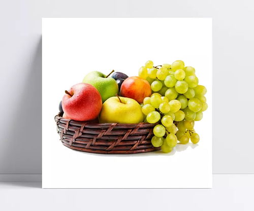 篮子中的水果 苹果,梨子,葡萄,水果篮,礼品水果篮,精品水果,果子,水果,新鲜 溉期肆